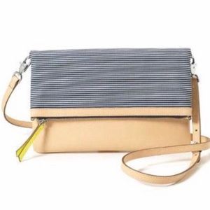 Stella & Dot Waverly Petite Striped Crossbody